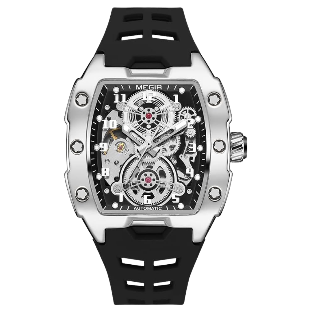 RM - Black Skeleton Automatic Watch