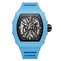 RM - Sky Blue Skeleton Automatic Watch