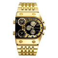 Oulm Watch - Gold Black Dial