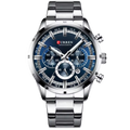 Curren Stainless Steel Band Watch - Silver