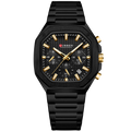 Curren Stainless Steel Band Watch - Black
