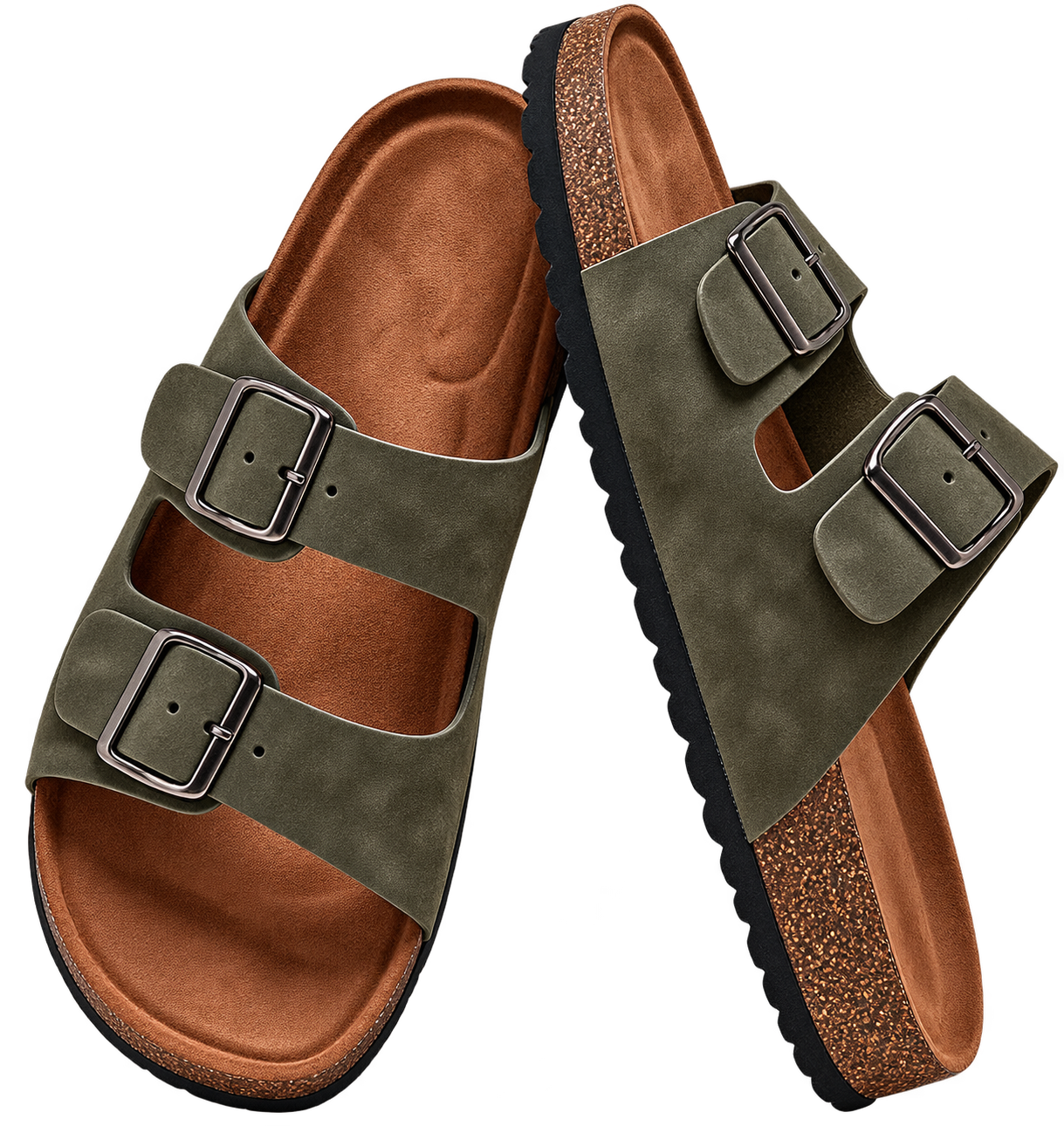 Retro Cork Sandals